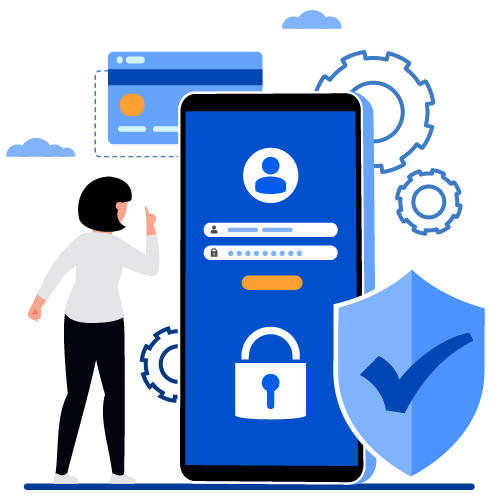 Mobile with encryption